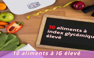 10 aliments à IG élevé