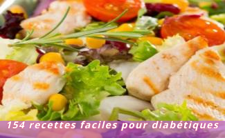 154 recettes faciles pour diabétiques